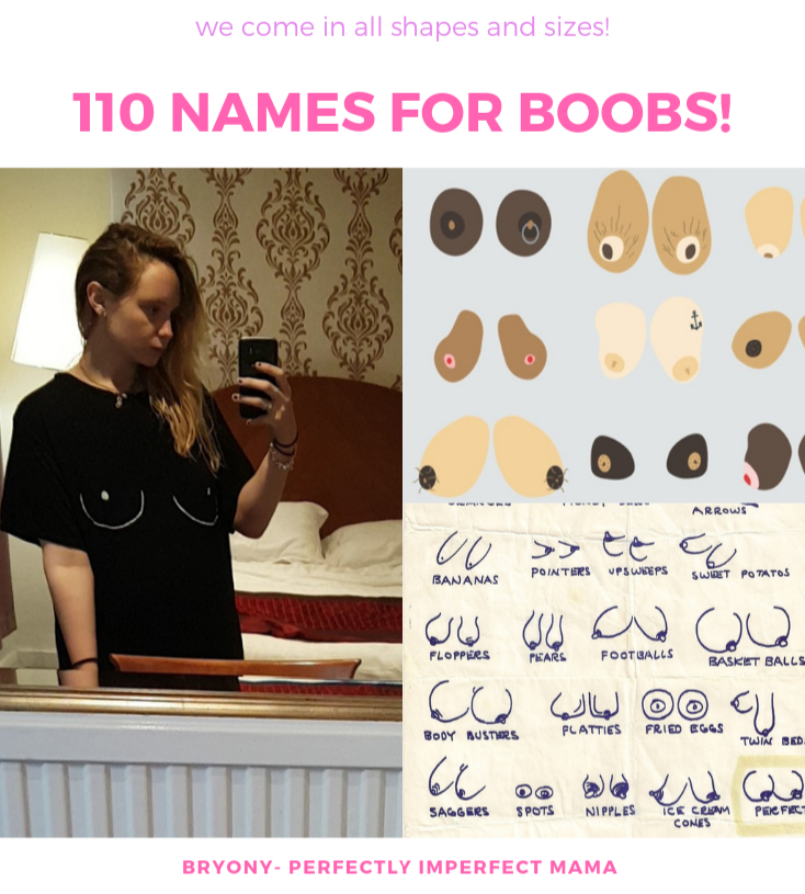 110 names for boobies! Hurray for boobs! – Bryony – Perfectly Imperfect